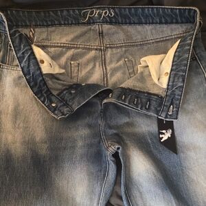 PRPS Blue Relaxed Jeans with Natural Fading